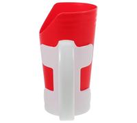 UKCOCO Adaptive Nosey Cup 10Oz Sturdy Drinking Cup with Handles for Patients with Head and Neck Injuries and Elderly Care Support Non-Spill Therapy with Detachable Holder