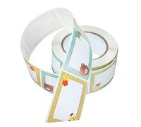 UKCOCO Adhesive Blank Name Tags Stickers Labels for Water Bottles and Organization Self Adhesive Stickers for Home School Office Sorting and Classification