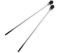 UKCOCO Adjustable 39cm Metal Bass Drum Floor Leg Mounts for Snare and Tom Drum Stand Stable Holder Accessories for Marching and Stage Use