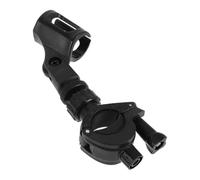 UKCOCO Adjustable Brass Instrument Microphone Mount Clip with Rotation Wireless Mic Clamp Holder for Desk and Studio Use Fits Mic Tube Quick Height Adjustment Anti-slip Base