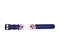 UKCOCO Adjustable Pink Silicone Smart Watch Strap with Supple Anti-slip Design, Practical Smartwatch Strap Suitable Gift for Friends on Halloween, Thanksgiving, and Christmas
