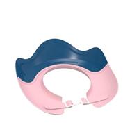 UKCOCO Adjustable Shower Cap in Navy Blue, Waterproof Shampoo Hat Made of Sturdy Pp Material, Protects Eyes and Ears from Water and Shampoo during Bath Time