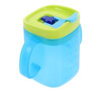 UKCOCO Adult Sippy Cup for Elderly Caregiving, 280ml Blue Pp Silicone