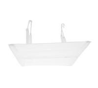 UKCOCO Air Conditioner Windshield Deflector Wind Vent Deflector 13.76x13.76x1.18in White Plastic Iron Cloth Preventing Direct Blowing Improving Air Conditioning Efficiency