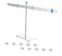 UKCOCO Aluminum Alloy Lever Balance Scale with Precision Weights Physics Teaching Tool for Accurate Experiment Demonstrations and Scientific Learning Classrooms