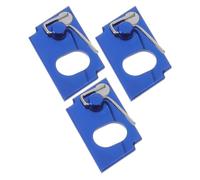 UKCOCO Ambidextrous Magnetic Arrow Rest Precision Holder 3pcs for Recurve Bow Adjustable Rebound, Lightweight Alloy Designed for Target Practice and Hunting Archers
