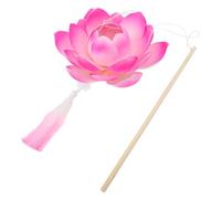 UKCOCO Ancient Style Led Lotus Lamp for Photography Scene Decor Portable Hand-held Flower Light for Festive Elegant Chinese Design Craftsmanship