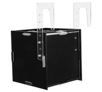 UKCOCO Aquarium Fish Breeding Box Acrylic Hatchery Incubator Tank Medium Isolation Box for Baby Fish Shrimp Betta or Guppy Flexible Installation, 6"x6"x6"