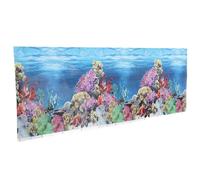 UKCOCO Aquarium Fish Tank Background 40x102cm Double-sided 3d Underwater Picture Mural Aquarium Decor Sticker for Home and Office Fish Tank