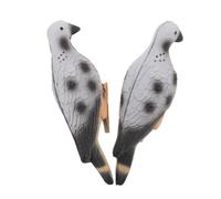 UKCOCO Archery Targets Realistic Pigeon Statues Dove Shaped 2pcs Eva Foam Portable and Easy to Clean for Outdoor Practice for Hunting Training and Animal Target Shooting