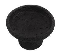 UKCOCO Aromatherapy Diffuser Stone Tray Essential Oil Plate Cement Footed Pedestal Bowl with Sturdy Build and Secure Placement for Bedroom Relaxation and Office Desk Ambiance