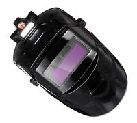 UKCOCO Automatic Darkening Welding Helmet Solar Powered Welding Helmet with Large Viewing Screen 8 Level Shade Headlamp Lightweight Head-Mounted Safety Mask for Grinding Cutting