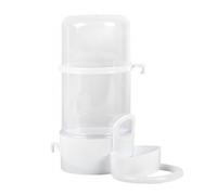 UKCOCO Automatic Hamster Feeder with Large Capacity Plastic Food Bowl for Hedgehogs and Small Cats, Energy-saving Self-dispensing Pet Feeder for Safe and Mess-free Feeding