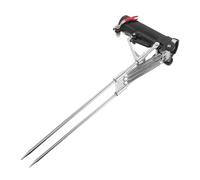 UKCOCO Automatic Spring Fishing Rod Holder Handsfree Stainless Steel Ground Insert Fishing Pole Stand Foldable Rod Rack for Bank and Pier