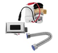 UKCOCO Automatic Urinal Flush Sensor Valve for Toilet and Urinal with Universal Installation and Low Power Consumption, Abs and Copper Material, for Retrofitting in Shopping Centres