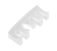 UKCOCO Badminton Racket Stringing Load Reducer Tool with Embedded Slot, White Threading Machine Protector for High Tension, Suitable for Racket Stringing Machines and Tennis Accessories