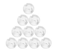 UKCOCO Bead Chain Crimp Stop: Curtain Bead Chain Stoppers Blind Bead Chain Stoppers Clear Beaded Chain Stop for Beaded Chain,20 pcs