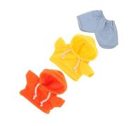 UKCOCO Bear Clothes Cute Doll Outfit for Plush Animals Soft Hoodie Jeans Set for Stuffed Bears Washable for Play and Photography