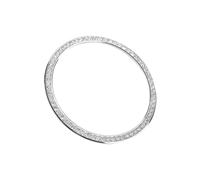 UKCOCO Bezel Ring Compatible with Samsung Watch 42 mm - Metal Watch Bezel Ring Smart Protective with Bling Diamond Anti-Scratch Metal Case Frame Accessories