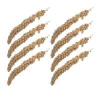 UKCOCO Bird Treats Millet Sprays Parakeet Parrot Training Reward Natural Millet Bird Snack for Parakeets and Parrots