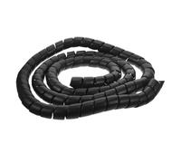 UKCOCO Black Kitchen Sewer Tube Sleeve Long Indoor Pipe Protector Wrap for Air Conditioner Heating and Gas Pipes Flexible Water and Damage Guard for Home and Office Use