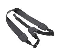 UKCOCO Black Nylon Ukulele Neck Strap Comfortable and Easy to Install Ukulele Holding Belt Suitable for Soprano Concert Tenor Instruments Accessory for Musical Performance