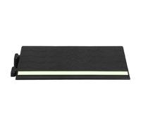 UKCOCO Black Plastic Threshold Ramp Pad for Indoor Use with Universal Compatibility, Designed for Robot Vacuum Cleaners and Wheelchairs, Providing Effortless Crossing at Doorways
