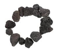 UKCOCO Black Volcanic Aquarium Rocks Decorative Fish Tank Stones Porous and Breathable Material for Excellent Water Circulation Suitable for Plants and Decorative Displays