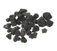 UKCOCO Black Volcanic Lava Rock Aromatherapy Stone 2-3cm 500g Pack Aquarium and Flowerpot Decor Natural Fish Tank Expansion Incense Stone