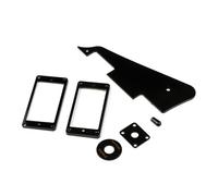 UKCOCO Black Wear with Scratch Plate Pickguard Guitar Plastic Break Resistance and for Parts DIY Suitable for Music Bands and Learners