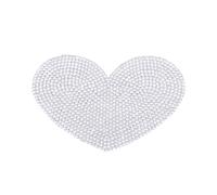 UKCOCO Bling Heart-Shaped 3D Rhinestone Car Stickers DIY Crystal Decals for Vehicle Bumper Window Auto Decorations
