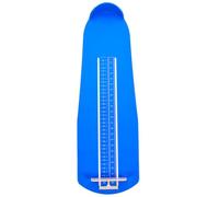 UKCOCO Blue Abs Shoe Size Measuring Device with Accurate Foot Length Gauge and Simple Appearance for Home Use, Eu Size Feet Measuring Ruler for Adults and Boys and Girls