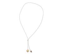 UKCOCO Boho Long Necklace for Women Vintage Ethnic Bodhi Garlic Pendant Jewelry Carved Symbolic Design for Spiritual Harmony Minimalist Style for Everyday Wear and Layering