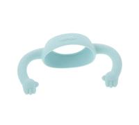 UKCOCO Bottle Handles Silicone Easy Grip Accessories for Boy Girl Stylish Design Protective Grip for Safer Feeding Compatible with Wide Mouth Bottles Travel Essential for Parents