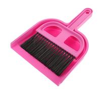UKCOCO Box Climbing Broom for Hamster Cage Mini Broom and Dustpan Small Cleaning Tools for Reptile Tank Easy to Use for Pet Owner