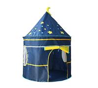 UKCOCO Boy Girl's Play Tent Boys and Girls Teepee Tent Castle Design Portable Indoor Outdoor Playhouse
