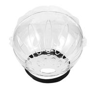 UKCOCO Breathable Cat Helmet Wear Resistant Abs Material round Shape, Protective Head Shield for Cats Offering a Wider View, for Grooming and Recovery