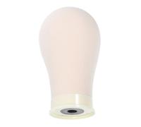 UKCOCO Canvas Block Mannequin Head for Wig Styling Professional Display Stand for Hair Experts Durable and Easy to Use for Wigs and Hair Extensions