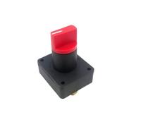 UKCOCO Car and Van Battery Disconnect Switch 150A60V with Anti-Leakage Rotary Button and Flame-Resistant Plastic-Metal Shell, Easy Screw Installation for Power Isolation