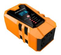 UKCOCO Car Battery Charger Smart Automatic Maintainer Trickle Charger for Auto Motorcycle Truck Lawn Mower Digital Display Intelligent Charging Uk Plug