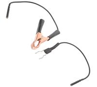 UKCOCO Car Fuel Injector Tester Voltage Meter Tester for Vehicle Diagnostic Electrical Problems Multifunctional Design Easy Operation Black Iron Plastic Automotive Testing Tool