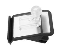 UKCOCO Car Phone Holder with 17mm Aluminum Alloy Ball Mount Extension, Universal Gps Dashboard Vent Mount, White Ball Head Base Compatible with Car Cellphone Accessories