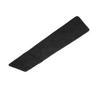 UKCOCO Car Visor Extender for Suv and Truck, Black Pu Leather Sun Shade Extension Panel with Dual Clips, Privacy Guard and Glasses Holder, Universal Anti-glare Sun Blocker Accessory