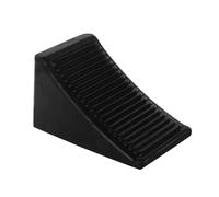 UKCOCO Car Wheel Chock Rubber Stopper Durable Slip Vehicle Support Pad for Trailers and Rvs Convenient Slope Design Suitable for Various Wheel