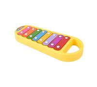 UKCOCO Cartoon Eight Tone Knock Glockenspiel Musical Educational for Hand Knock Xylophone Safe Material Engaging Sound for Boy Girl Random Color