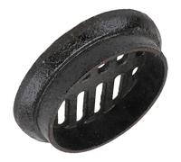 UKCOCO Cast Iron Floor Drain 110Mm Pipe Cover Black Embedded Outdoor Garden Basement Ground Leakage Strainer Load-Bearing