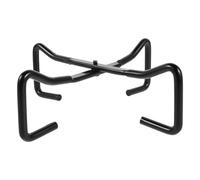 UKCOCO Cast Iron Folding Dutch Oven Lid Stand Black Heatproof Steam Rack Skillet Stand Campfire Cooking Tool Tabletop Cookware Holder for Outdoor Camping