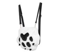 UKCOCO Cat Paw Plush Backpack for Cute Small Shoulder Bag with Furry Claw Design, Compact Mini Crossbody Tote for Everyday Use and Cosmetic Storage