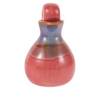 UKCOCO Ceramic Essential Oil Bottle for Aromatherapy Oil Dispenser with Fragrance Storage, Versatile Use, Elegant Design, for Spa Clubs and Homes, Pink Colour, High-end Atmosphere