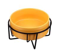 UKCOCO Ceramic Pet Feeder Stand Dog Travel Bowl Grooming Products for Dogs Slow Eating Bowls Cat